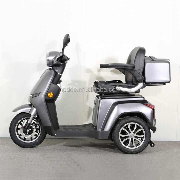 China Factory 60V 800W 3 Wheels Elderly People Used Electric Triycle Disabled Person Electric Trike Scooter